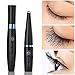 Shouhengda Black Fiber Waterproof Makeup Long Curling Dense Mascara Eye Lashes Extension