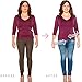 Eastabile Womens' Jeans Printed Slim Denim Jeggings Leggings Stretchy Pencil Pants (S, Blue)