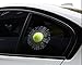 FineFun 3D Car Stickers Funny Auto Car Styling Ball Hits Car Body Window Sticker Self Adhesive Tennis Decal