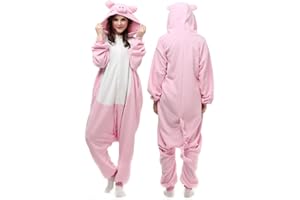 Wishliker Adult Onesie Animal Pajamas Halloween Cosplay Costumes Party Wear Blue