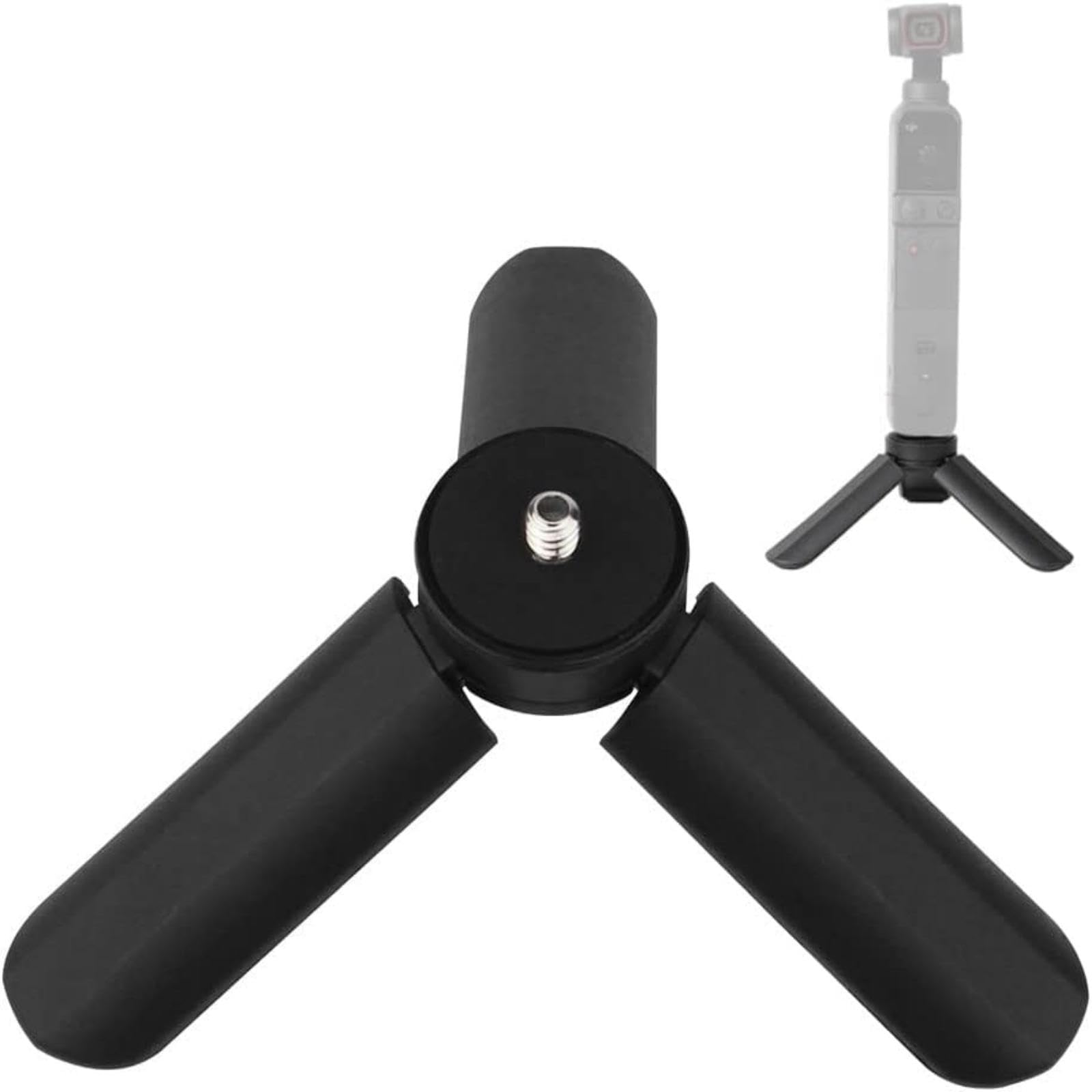 LbsAMP Mini Tripod Stand with 1/4 Inch Screw Desktop Handheld Portable Tripod Anti Shake Compact for phone Smooth 4 Osmo Mobile Vimble 2 Gimbal Handle and All Cameras