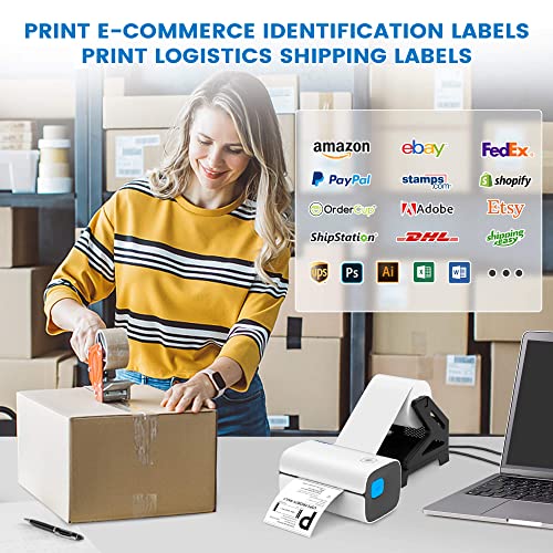 AOBIO Thermal Label Printer 4 x 6 Shipping Label Printer High Speed