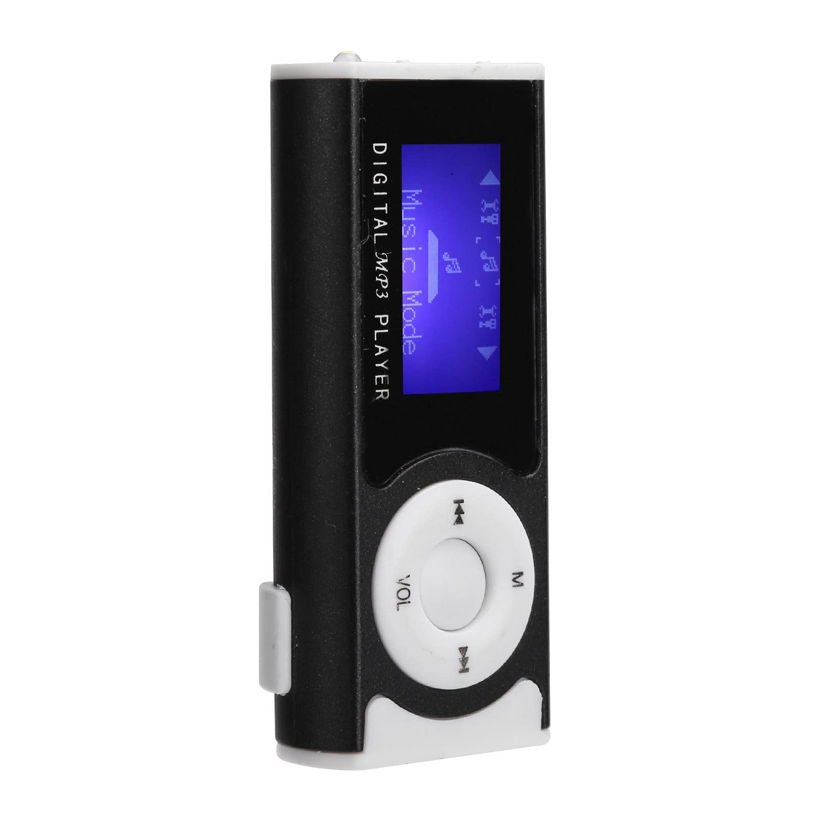 16GB MP3 Player, Portable Stereo Sound MP3 Music Player with LED Flashlight, BackClip LCD Mini Screen Music Media Player — image 1