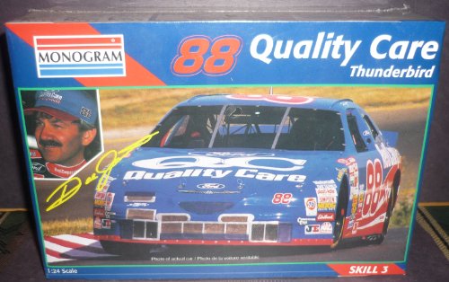 #2472 Monogram Dale Jarrett #88 Quality Care Thunderbird 1/24 Scale Plastic Model Kit