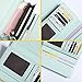 AOLINER Women RFID Blocking Multi Card Organizer Wallet for Women Purse