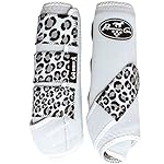 MED PROFESSIONAL CHOICE NEOPRENE SPORT MEDICINE LYRCA BINDING BOOT LEO WHITE