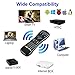 LinkStyle Updated Air Mouse Backlit, 2.4G Wireless Android Kodi Remote Mini Keyboard Infrared Learning Voice Input for Android TV Box Xbox PC Pad Raspberry Pi 3 Android Windows Mac OS Linux