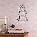 ShungHO Creative Coffee Cup Wall Decal Stickers Wall Decoration for Dining Room,Sitting Room and Kitchen