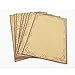 Eternityfing Vintage Lace Kraft Lined Writing Paper Stationary Paper Sets-64 Sheets