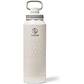 Takeya Sport 40 oz Triple-Insulated Stainless Steel Water Bottle, Spout Lid – Leakproof, Sweatproof, BPA-Free, Keeps Drinks Cold 36 Hrs, Hot 14 Hrs – Alpine