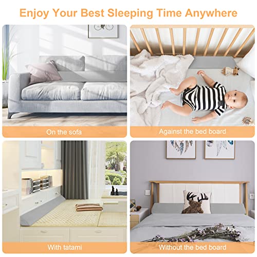 Aurako Queen Size Bed Wedge Pillow Headboard Pillow Mattress Wedge Bed