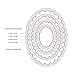 Sizzix Framelits Die Set 4/PK - Ovals, Scallop