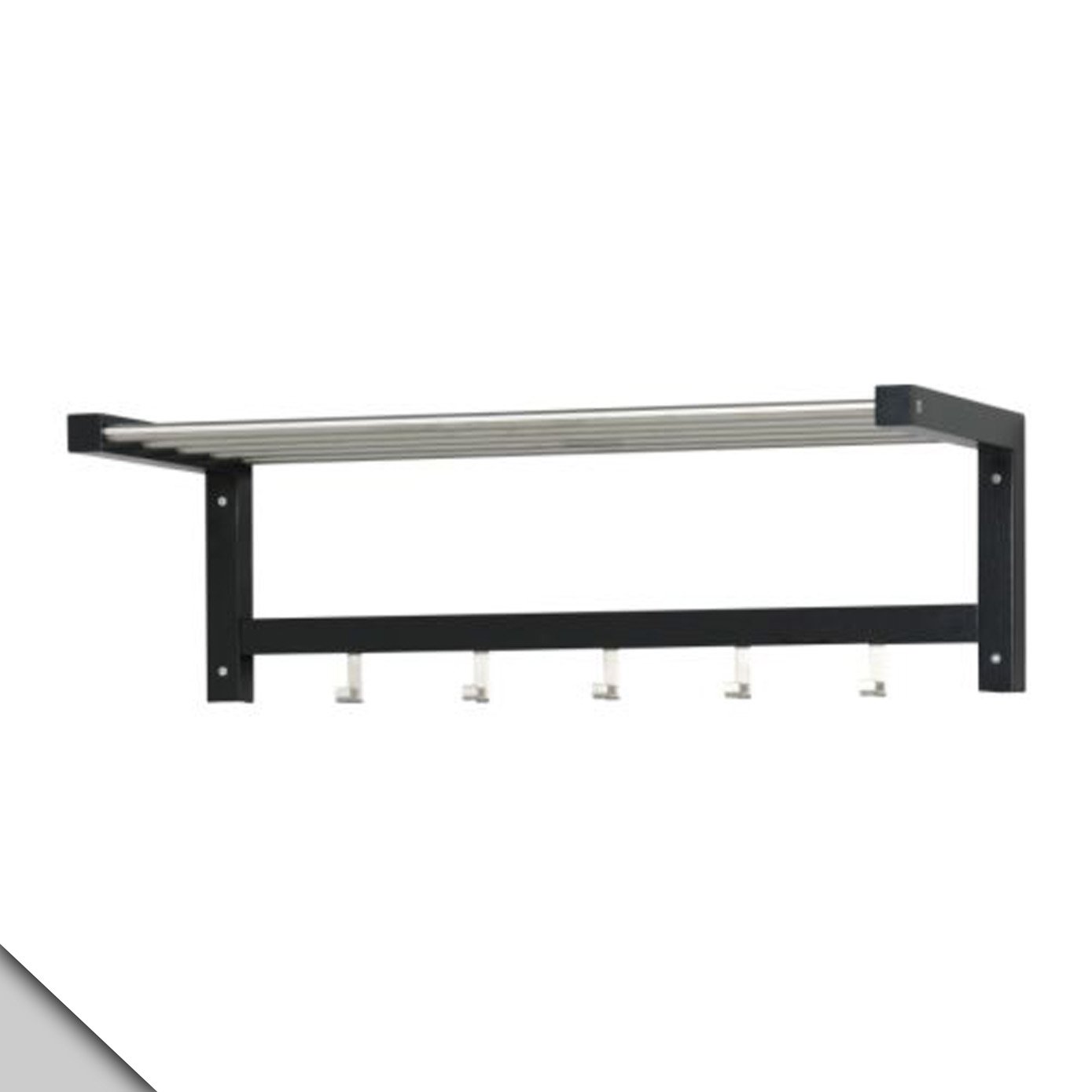 Amazon.com: IKEA TJUSIG – sombrero rack, color negro ...