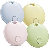Bestray Air Tracker 4 Pack, Smart Bluetooth Tracker Works with Apple Find My (iOS Only), Item Finder Locator for Keys, Luggage, Backpack, IP67 Waterproof