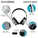 Sharper Image OWN ZONE Wireless Rechargeable TV Headphones- RF Connection, 2.4 GHz, Transmits Wirelessly up to 100ft, No Bluetooth Required, AUX, RCA, & Optical Cable Included (Silver)