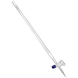 QWORK 25mL Class A Borosilicate Burette with Glass