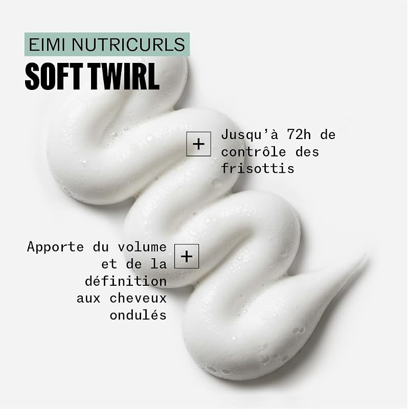 EIMI Nutricurls Soft Twirl Mousse volume cheveux bouclés anti-frisottis 72H 200ml