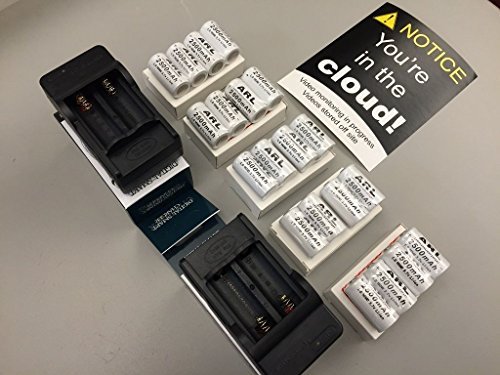 Rechargeable batteries kit for Netgear Arlo Security Camera - 20 battery pack Rechargeable batteries kit for Netgear Arlo Security Camera - 20 battery pack