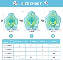 free swimming baby inflatable baby swimming float ring