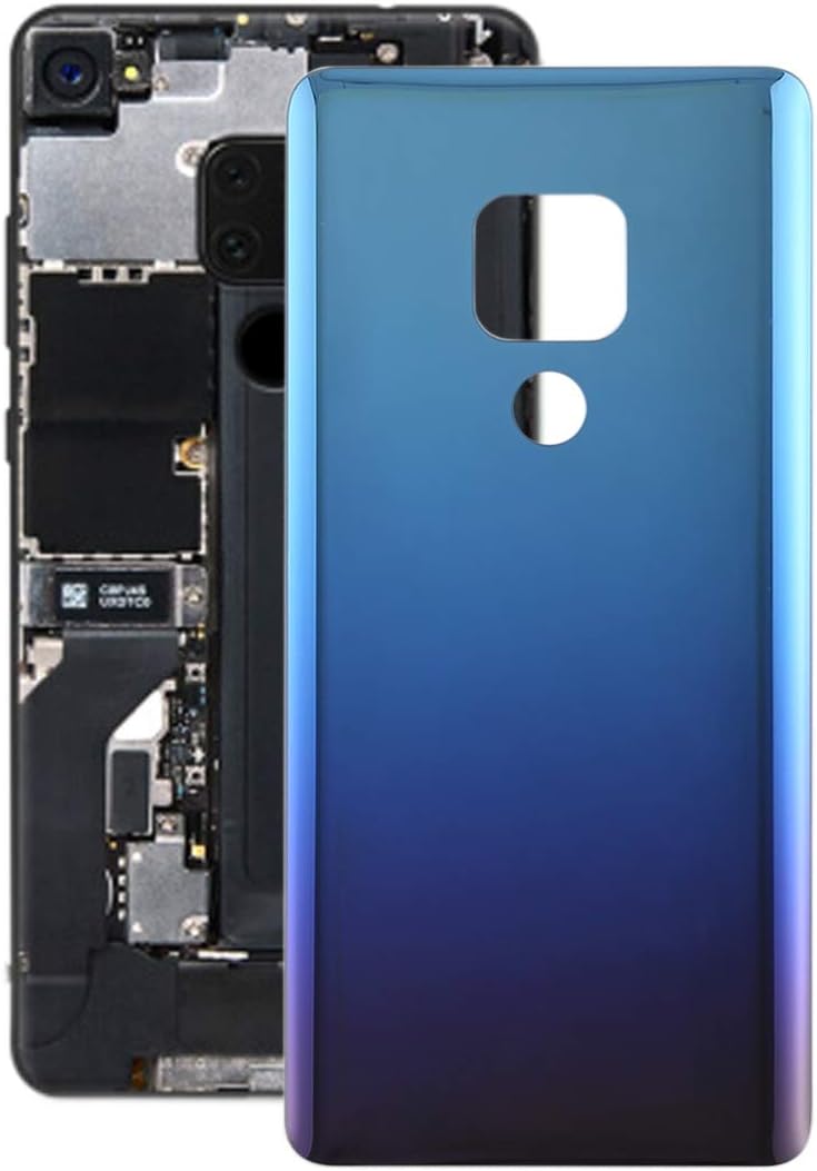 Yangjingyaparts Back Cover for Huawei Battery Back Cover for Huawei Mate 20(Black) (Color : Twilight Blue)