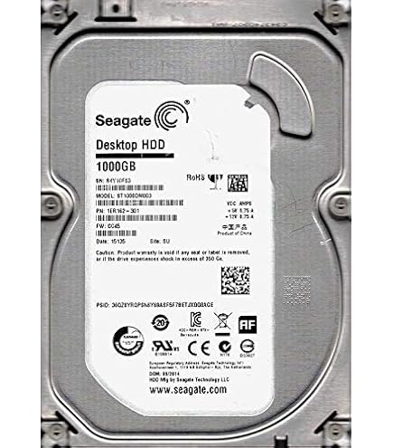 Amazon.com: Seagate 1TB SATA 3.5 BarraCuda SingPk