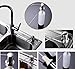 Nihao Stainless Steel Sink Soap Dispenser - Large Capacity 13 OZ Bottle - Easy Installation