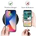 Wireless Charger, Ultra Slim Qi Fast Wireless Charging Pad Compatible with iPhone X /8/8 Plus/XS/XS MAX/XR/Galaxy Note 8/Note9/S8/S8+ /S9 /S9+ Wireless Charger (No AC Adapter)