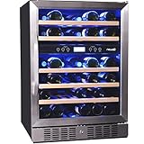 NewAir AWR-460DB Dual Zone 46 Bottle Wine Cooler