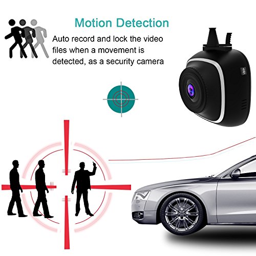image for Dash Cam,CHORTAU Full HD 1080P Dashboard Camera with 140°Wide Angle, 