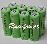 8 Piece Set AA Ni-mh 600mah 1.2v Rechargeable Batteries for solar lights