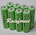 8 Piece Set AA Ni-mh 600mah 1.2v Rechargeable Batteries for Solar Lights