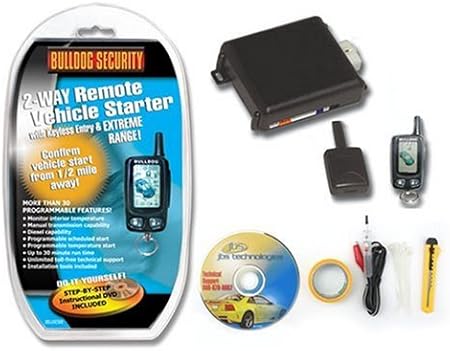 Amazon Com Bulldog Deluxe 500 Two Way Remote Starter With Lcd Remote Automotive