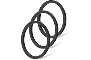 QUANEGUZY Seal Gasket O-Ring Fit for VW Eos Jetta Passat Golf R32 GTI Fit for Audi A3 2005 2006 2007 2008 Camshaft Adjuster Seal Set Replace 06F198107A 3Pcs