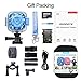 AKAMATE Kids Action Camera Waterproof Video Digital Children Cam 1080P HD Sports Camera Camcorder for Boys Girls, Build-in 4Games, 32GB SD Card