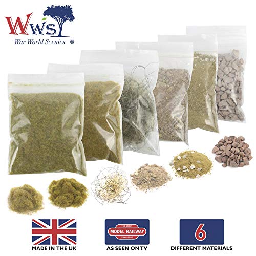 War World Scenics Desert Storm Wüste Schlachtfeld Basing Kit (Typ Wahlen) - Tabletop Spiele Diorama Geländebau Gelände… – Bild 3