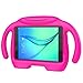 LEDNICEKER Kids Case for Samsung Galaxy Tab A 8.0 (2015) - Light Weight Shock Proof Handle Stand Kids Friendly Case for Samsung Tab A 8-inch Tablet SM-T350 2015 Releas (NOT Fit 2017 Tab A 8.0) - Rose