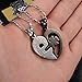 Dixivi Jewelry a Pair Valentine Couple Engraved 
