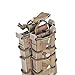 EMERSONGEAR Tactical Double M4 M16 Mag Pouch Molle Airsoft with Pistol Magazine Pouch MC