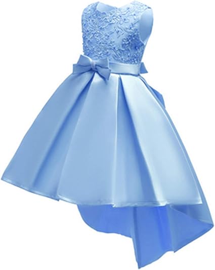 Prinzessinnen Kleid Mit Blumen - Festliches Ballkleid Für Mädchen 3-9 Jahre