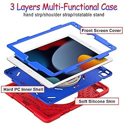 BMOUO iPad 9th/8th/7th Generation Case - iPad 10.2