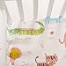 Safari Crib Sheet - Soft Fitted Crib Sheet Baby Sheet for Standard Crib and Toddler mattresses Nursery Sheet for Boys and Girls 1 Pack Animal Jungle Toddler Sheet - by UOMNY