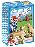 PLAYMOBIL Golden Retrievers with Puppies