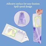 MXYKJO Pediatric Urine Collection Bags 200ml - 20 Pcs Clear Bags view 2