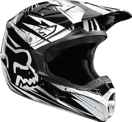 white dirt bike helmet
