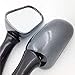 HTTMT MT076-CN1 Carbon Racing Mirrors Compatible with 1991-1998 Honda CBR 600 F2 F3/1993-1997 Honda CBR900RR 1993-1996 Honda CBR1000F 1990-1997 Honda VFR750F 1998-1999 VFR800F