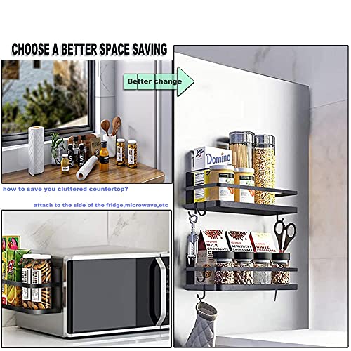 Thinkis Spice Rack Single Tier Refrigerator Spice Storage