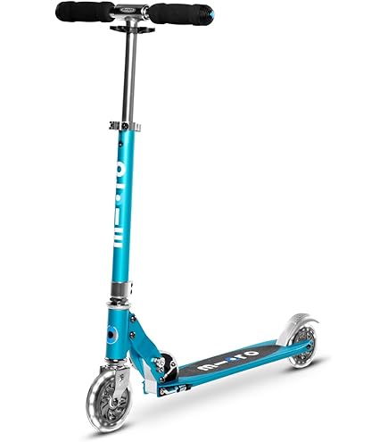 Amazon.com : Micro Kickboard - Sprite - Two Wheeled, Fold-to-Carry