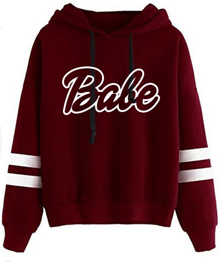goldenharvest GH New Babe Womens Fashion Sweatshirt Long Sweater Hoodie