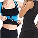 ISEYMI Women's Slimming Vest Hot Sweat Body Shaper Shirt for Weight Loss Sauna Tank Top Neoprene Vest with Zipper