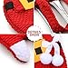 PintreeLand 6PCS Christmas Silverware Holders Xmas Cutlery Holder Ornaments Party Decorations, Christmas Utensil Holder Santa Suit Dinner Table Decor Knife Fork Pocket Bags Hostess Gifts